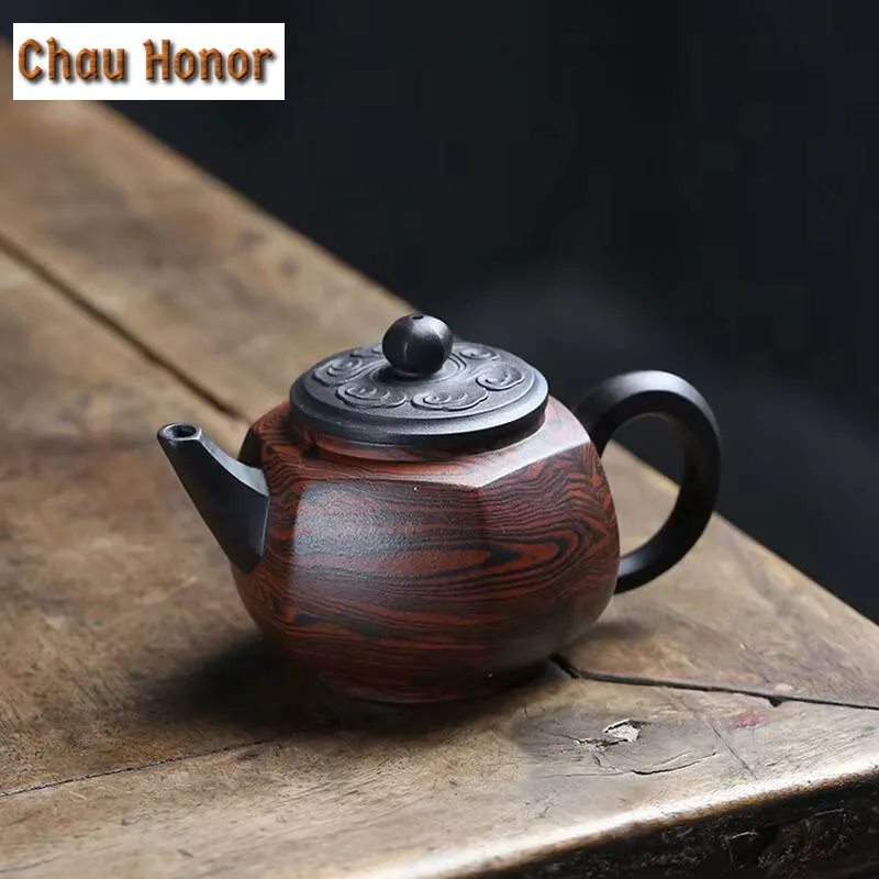 310ml Classic Yixing Raw Ore Zisha Teapot Handmade Household Chinese Kungfu Teaset Tea Ceremony Customized Accessories Tea Maker