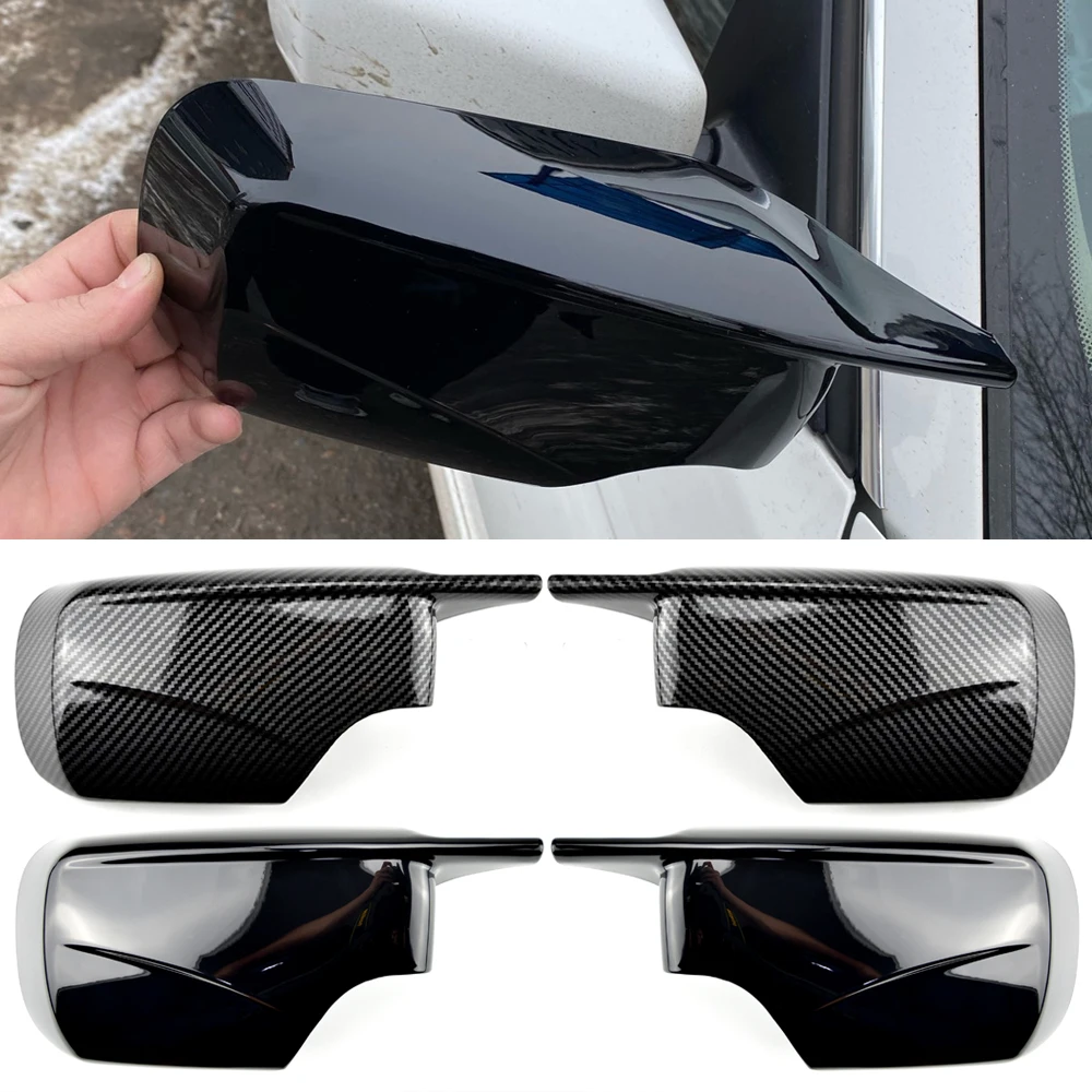 

2021 M4 Style Rearview Mirror Covers Side Mirror Caps For BMW E46 E39 Sedan Touring 1998 1999 2000-2005 51168238375 51168238376