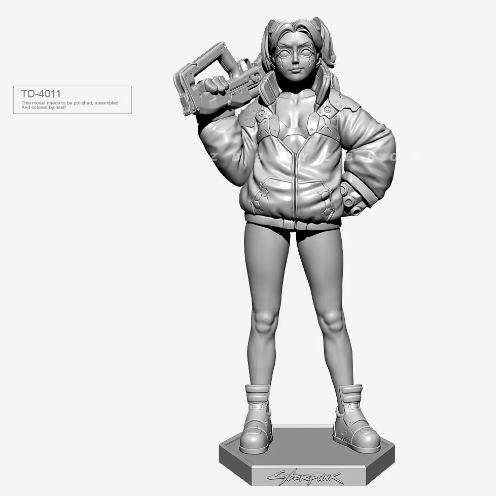 

Resin soldier bust model kits figure colorless and self-assembled TD-4011