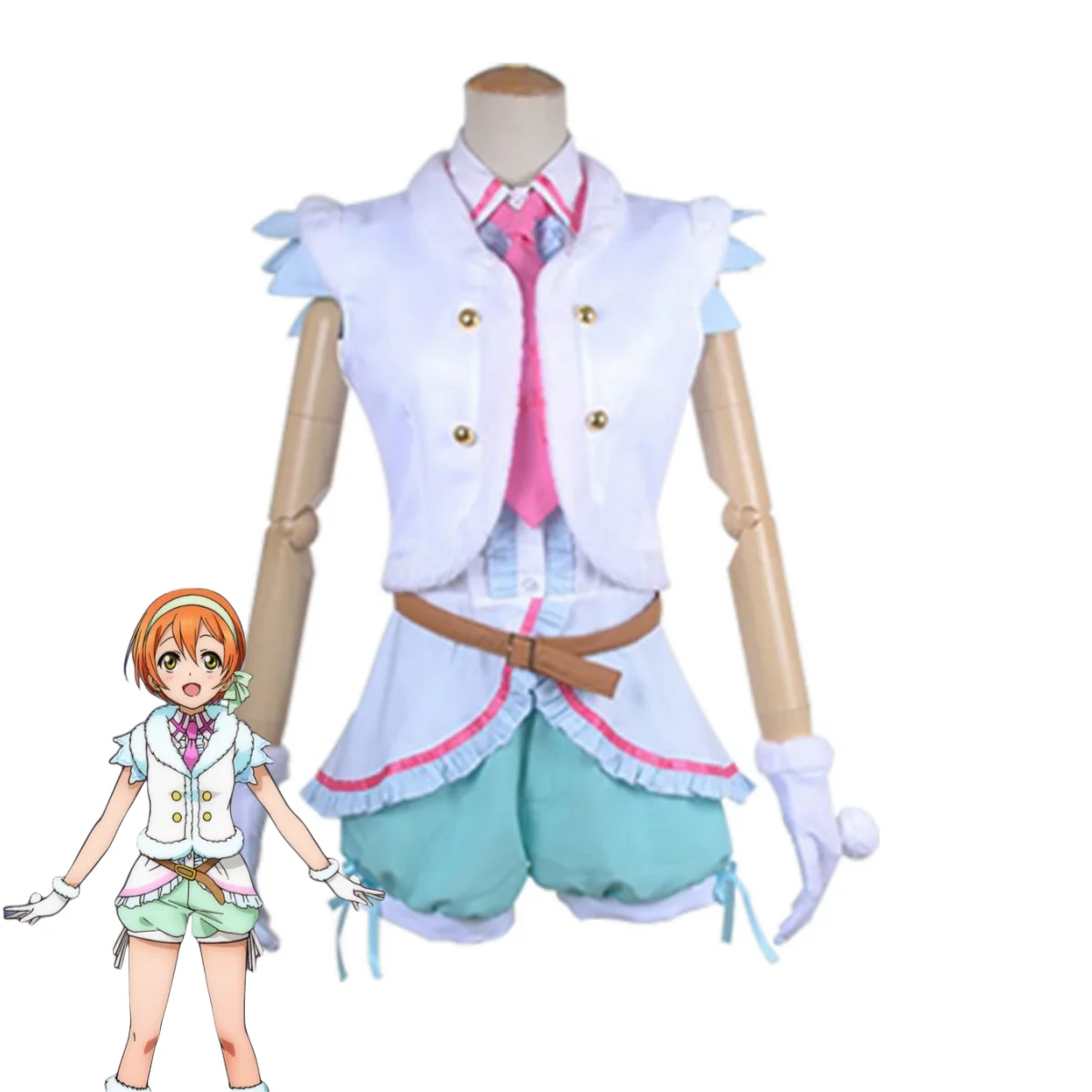 Love Live Kotori Minami Snow Halation Winter Dress Cosplay Costume