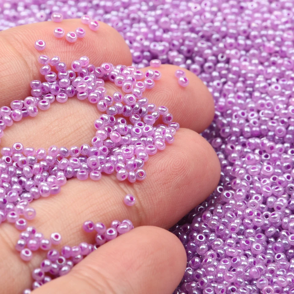 beadia 200 pezzi perle di vetro screpolato in 10 colori casuali per creazione di gioielli, perle sfumate da 8 mm per realizzare bracciali. K per realizzare collane, bracciali e orecchini con perle