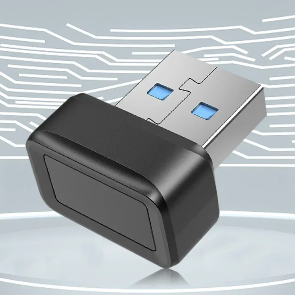 Fingerprint Key USB Fingerprint Key Windows-compatible biometric scanner for password-free login for PC security
