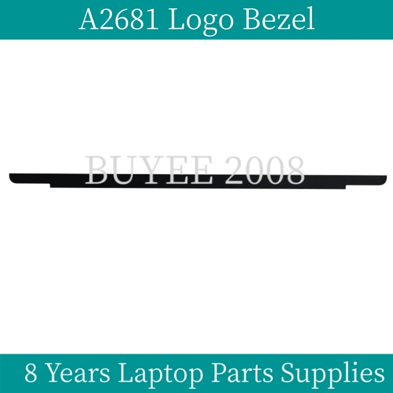 Nuovo Originale A2681 Logo Bezel Per Macbook Air Retina 13 "M2 A2681 Logo Strip A2681 Schermo Lcd Logo Anteriore Cover In Vetro