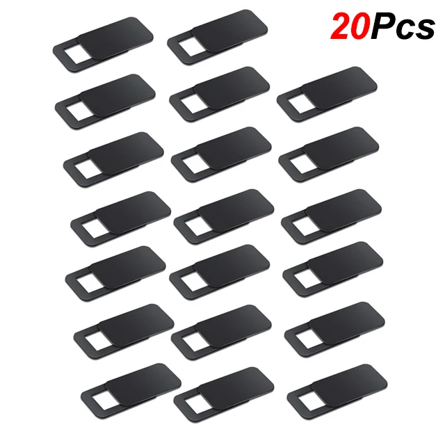 20Pcs Laptop Webcam Cover Universal Antispy Lens Privacy Cover For iPad Web PC Macbook Tablet lenses Privacy Ultra thin Sticker wide angle lens for mobile Lenses