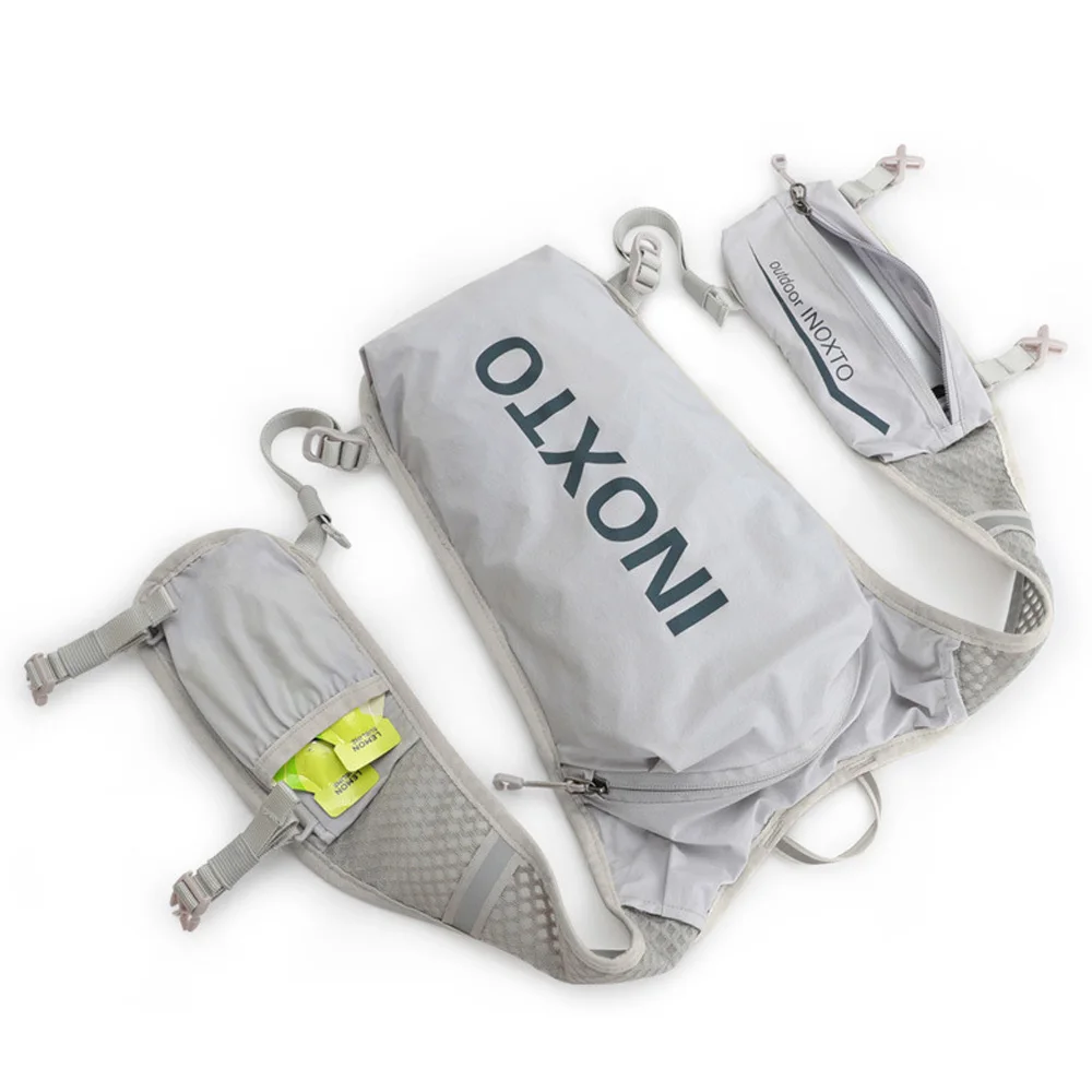 5L Running Hydration Vest Backpack Breathable Jogging Sports Backpack with 1.5L Water Bladder Cycling Bag