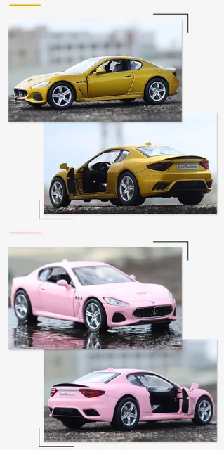 ミニカー Maserati MC GT4 1 of 1,584 pcs 2018 Maserati GranTurismo MC Simulation Exquisite Diecasts