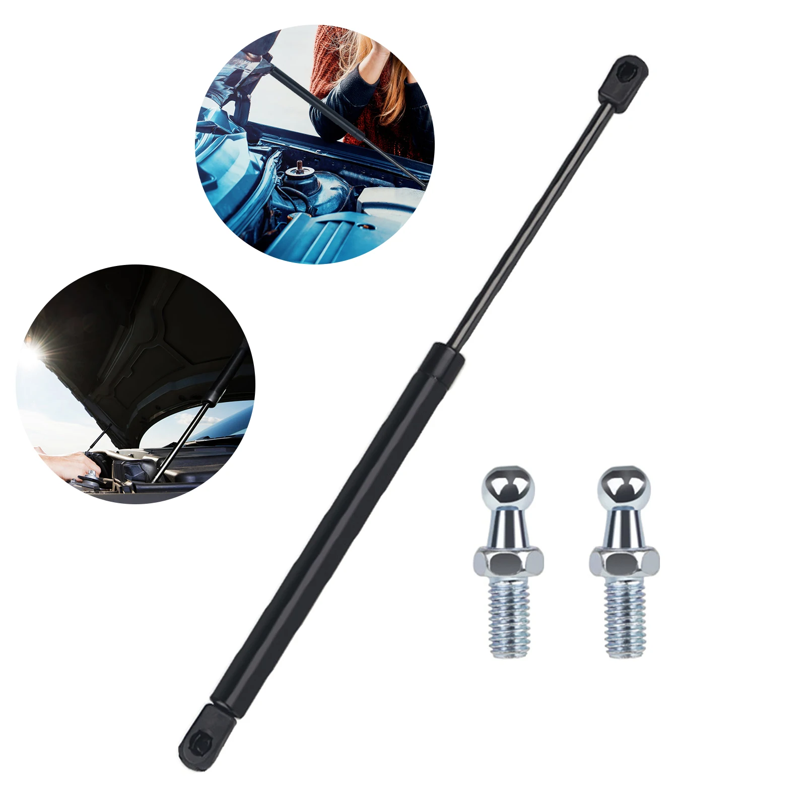 Strut Springs Hood Lift Support Gas Spring Replacement for T5 Transporter, Caravelle 2003-2015 7E0823359