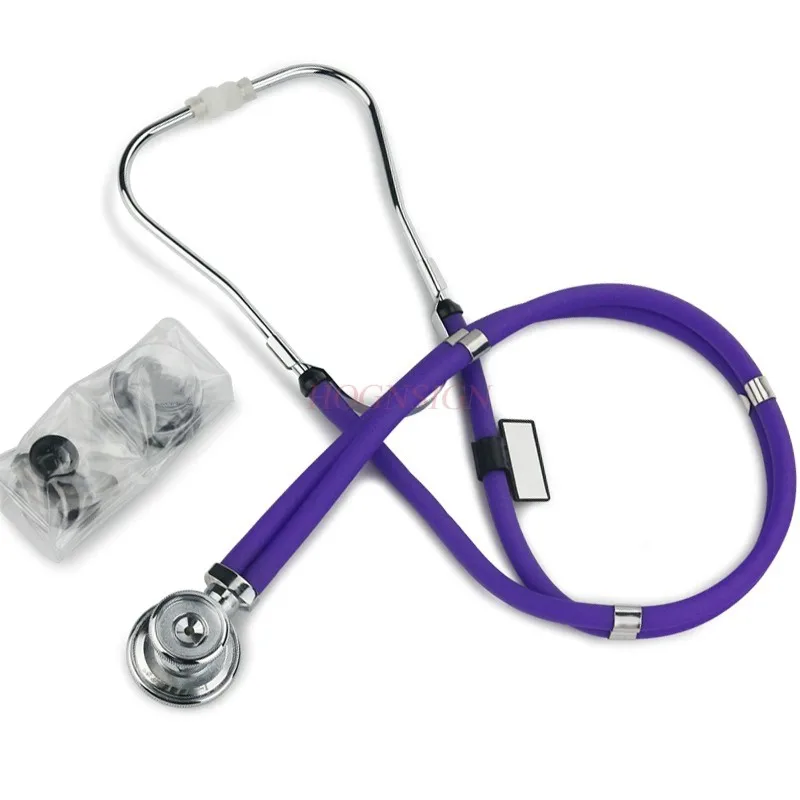 1pcs Stethoscope, medical professional, dual head, children's, adult, universal, multi-functional, home use
