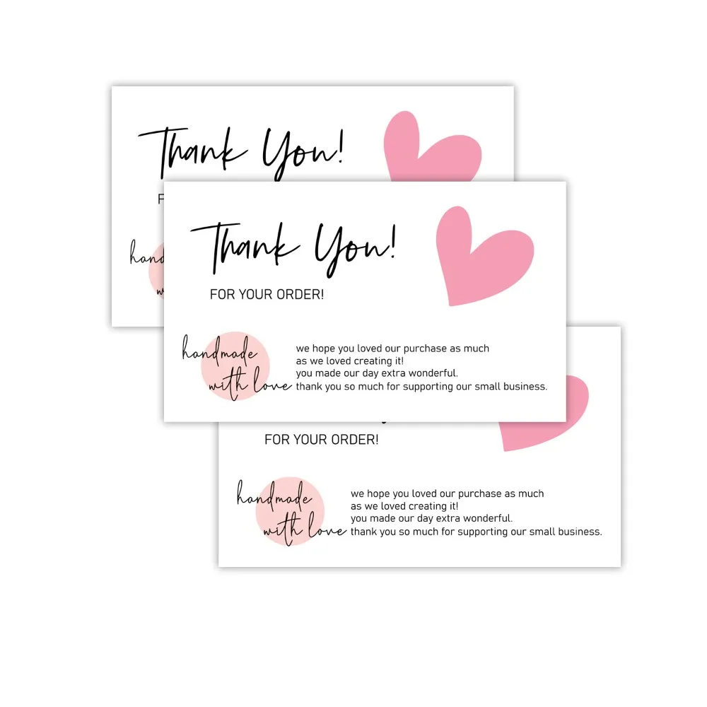 

Appreciate Gorgeous Thanks For Supporting Business With Love Business Card Thank You Card Gift Package Card Greeting Cardstock