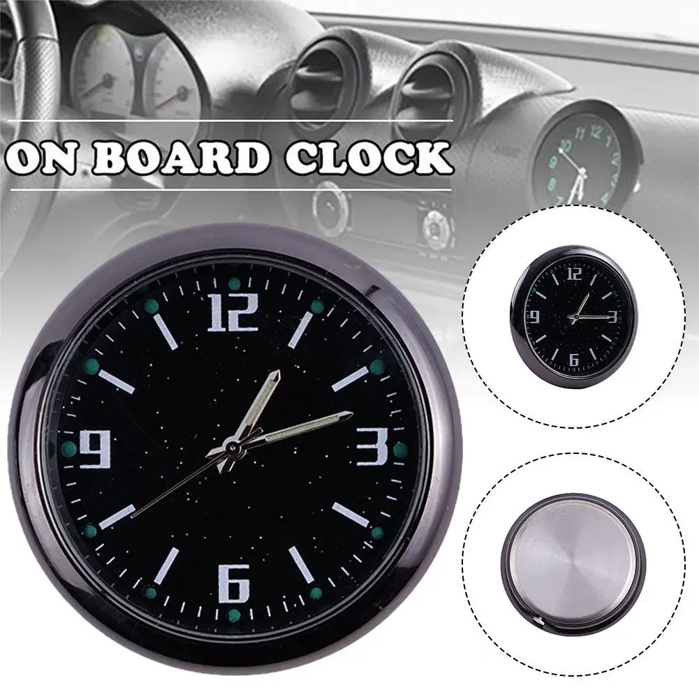 Car Head Up Display Clock Multifunction Luminous Starry Sky Car Clocks