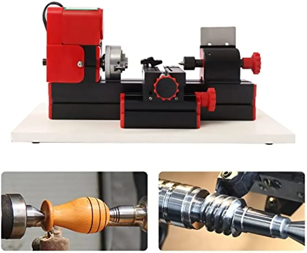 

Multifunction Miniature Metal Motorized Mini Lathe Machine 12000Rpm/min 12VDC