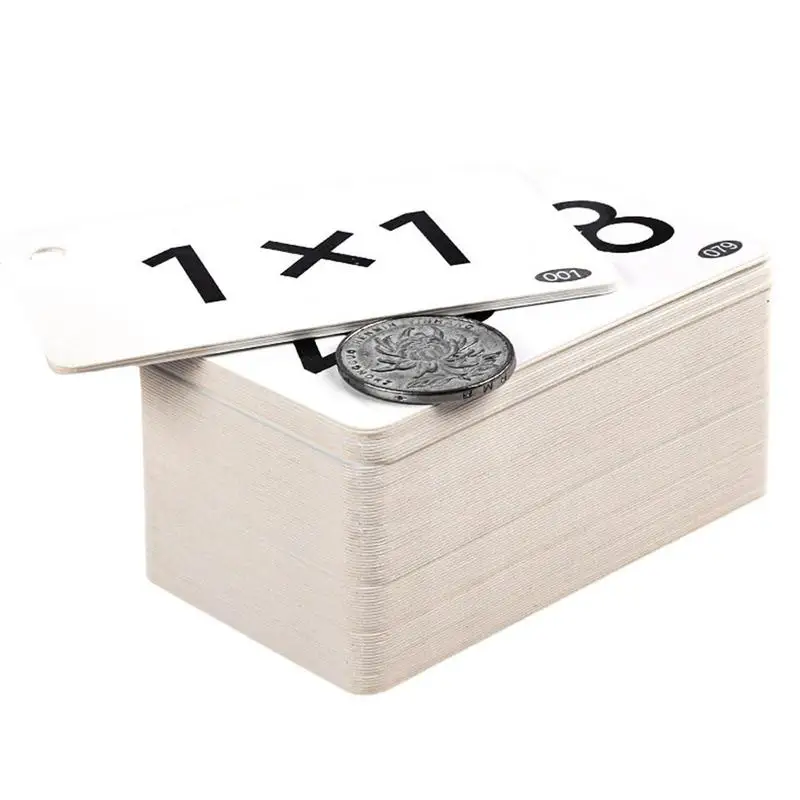 Kids Math Learning Cards Mathematics Card Tool Multiplication Division Arithmetic Education Toys For Children Birthday Gift 3
