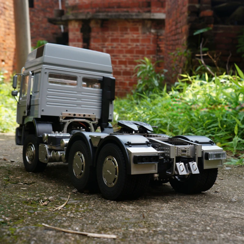 Tamiya 1/14 Rc Heavy Duty Trailer F2000 6X6 High Torque Variable Speed Remote Control Dumper Full Metal Chassis Frame Model