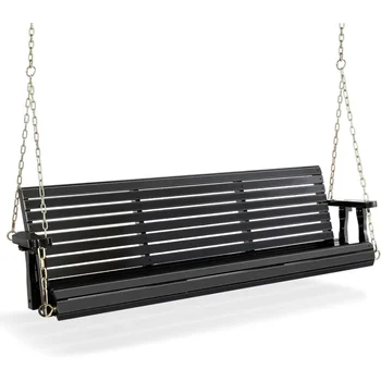 Upgraded Patio Wooden Porch Swing 1