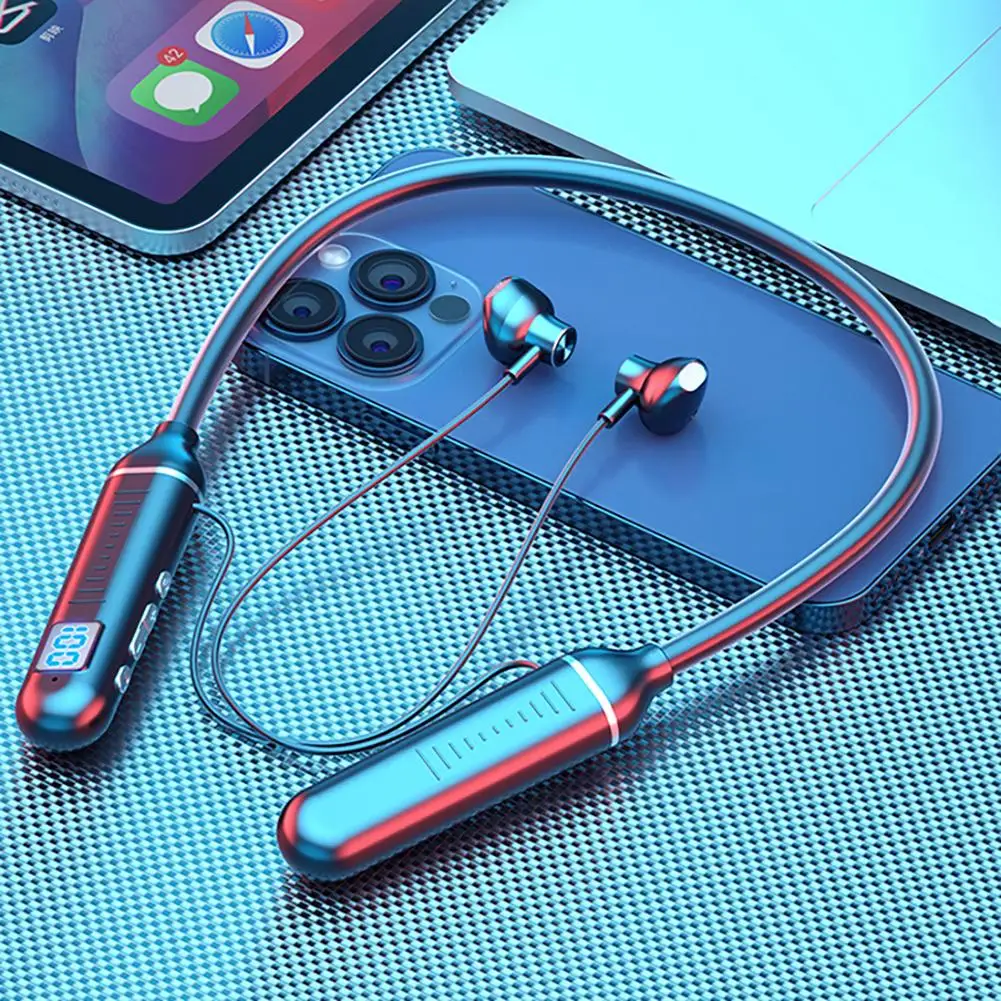 Neck-mounted Bluetooth-compatible Headset Sports Wireless Headset