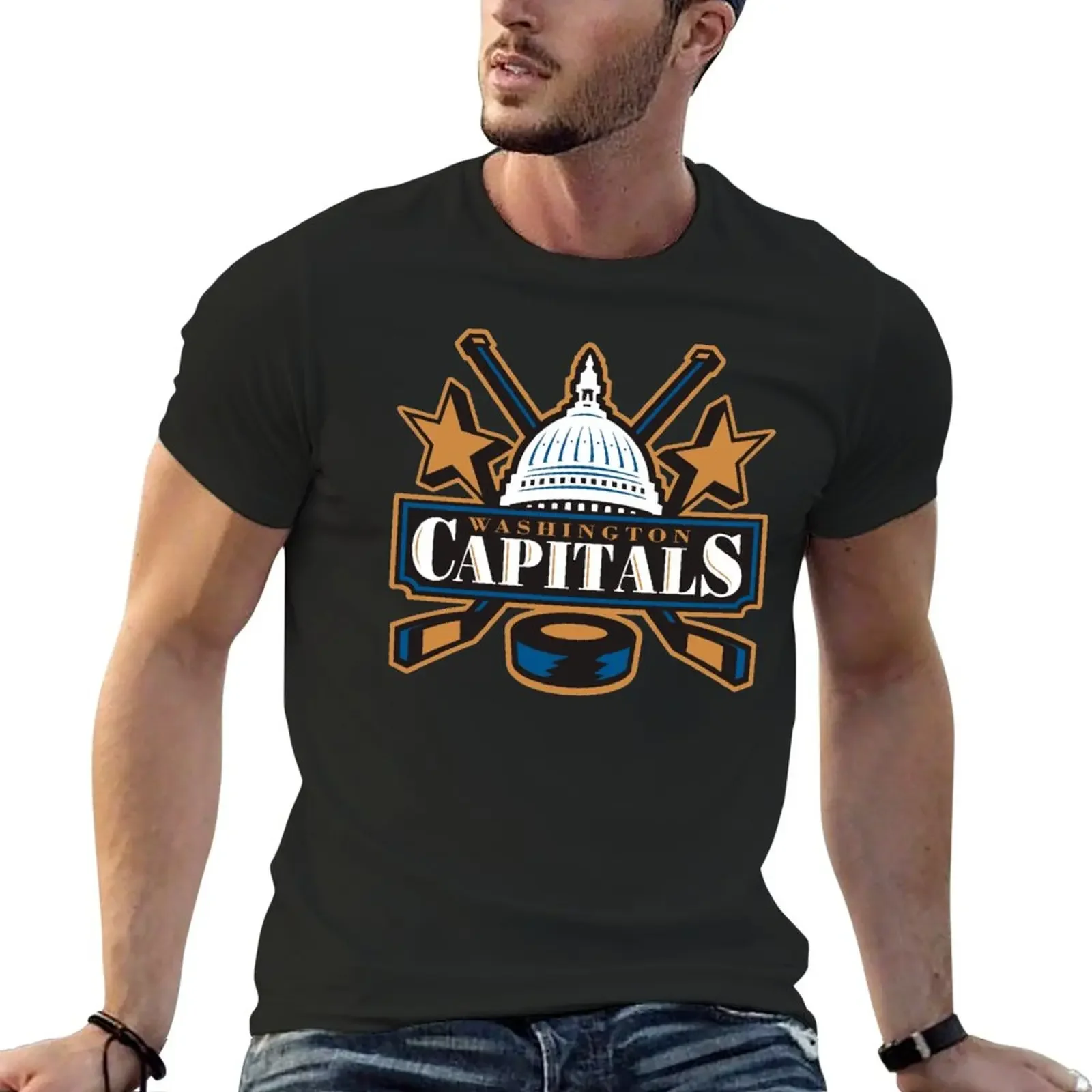 

Capitals-City T-Shirt heavyweights anime cute clothes mens big and tall t shirts