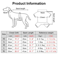 Dog Pajama for Small Dogs Cotton Soft Material Stretchable Puppy Clothes for Chihuahua Yorkie Dinosaurs Design Pet Apparel 2