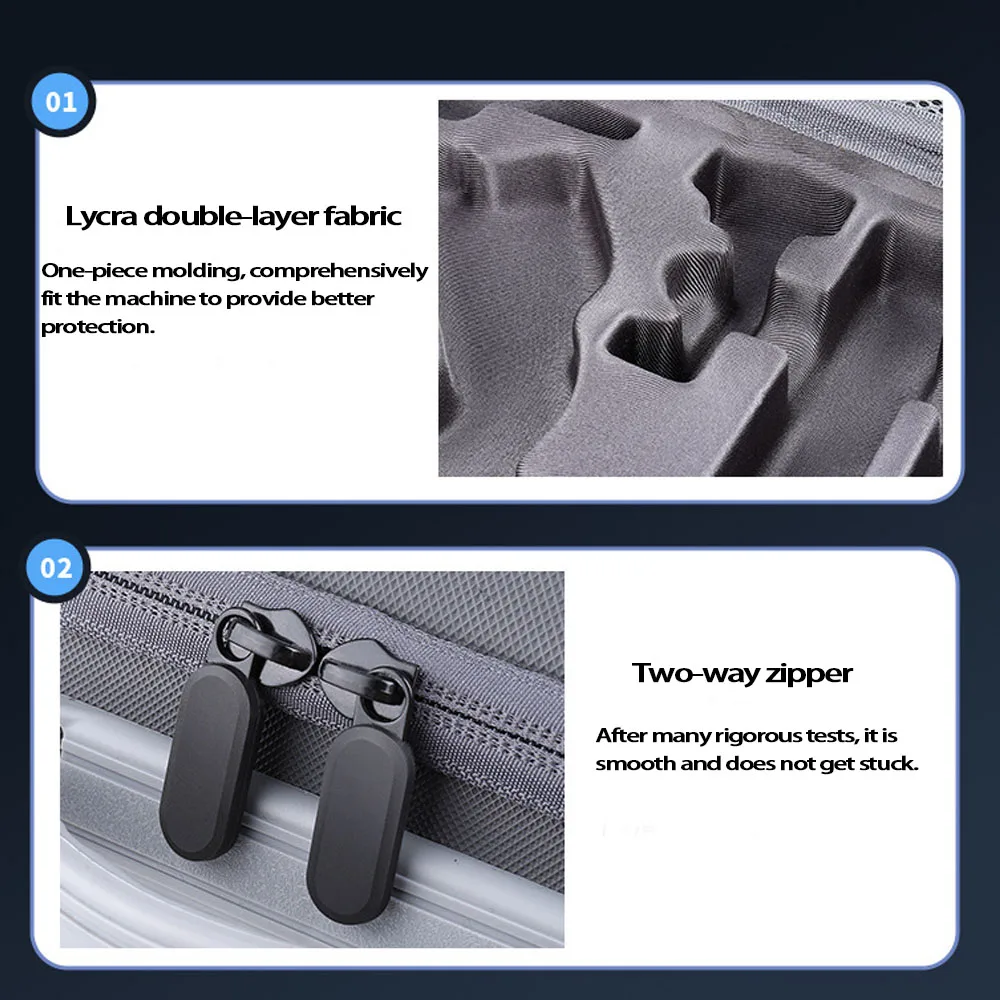 Carrying Case for DJI RS 4 Mini Portable Storage Bag, Travel Organizer Case for RS 4 Mini Gimbal Stabilizer Kit Accessories Bag 4
