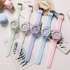 New Printed Silicone Band Kids's Watch for Cartoon Unicorn Watches At Night Quartz DIGITAL CLOCK Cute Girls Primary School 6