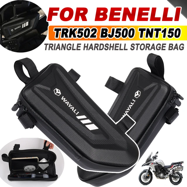 Per Benelli TRK502 BJ500 TRK502X TNT150 TRK 502 X accessori moto borsa  pacchetto laterale Hards Shell triangolo pacchetto borsa portautensili -  AliExpress