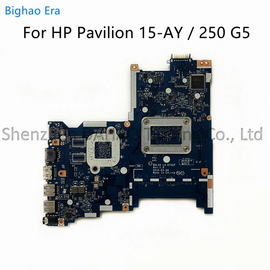 Placa-mãe de Laptop para hp Pavilion Bdl50 La-d702p 250 g5 15 ay Intel N3060 Cpu N3710 Ddr3 854944601 854949-601 854943-601 - Imagem 4