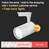 Led Track Light Rails 1m 0.5 m Full Set for 2 Wire Track Light Spotlight Rail Strip I-type T-type L-type Connector Ceiling Box 2