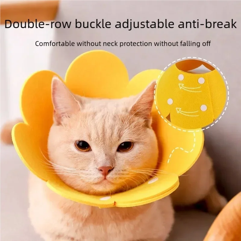 Pet Recovery Protective Collar for Post-Surgery and Wound Healing