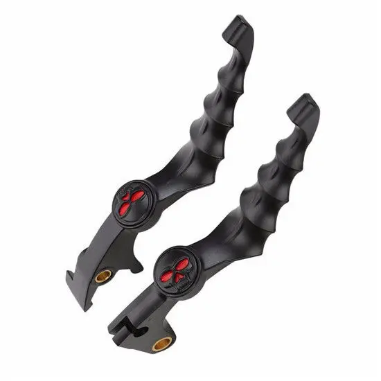 Crânio Zombie Brake Clutch Lever, Honda Shadow, Falcão Noturno, Magna