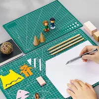 PVC Paper Cutting Pad Grid Line A1/A2/A3/A4/A5/A6 Carving Board Self-healing Double Sided Cutting Mat DIY Art Carving 3