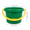 Outdoor Toys Beach Bucket Small Sand Summer Buckets Tools Digging Green Playing Child Seaside 2