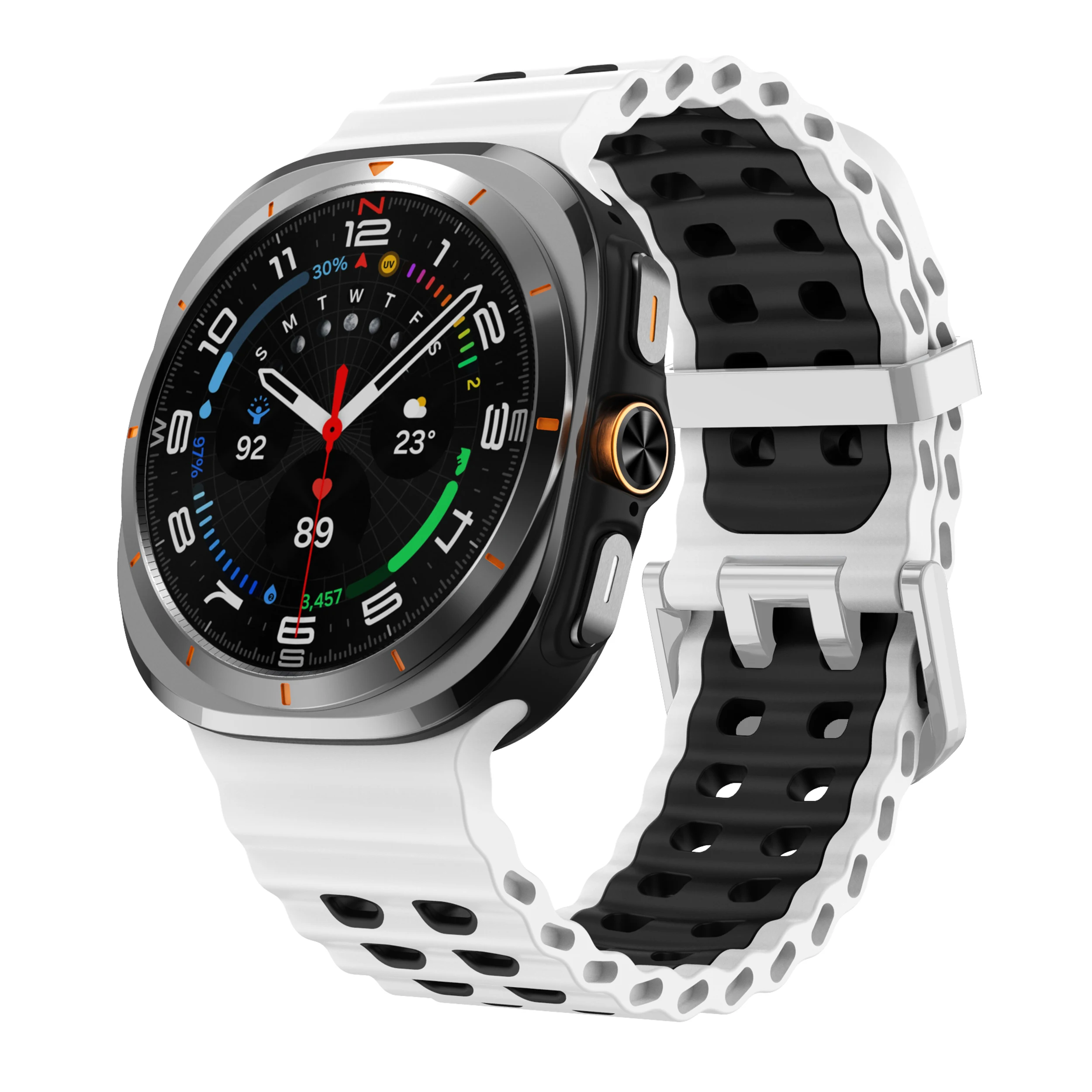Silicone Breathable Marine Strap Wristband Bracelet