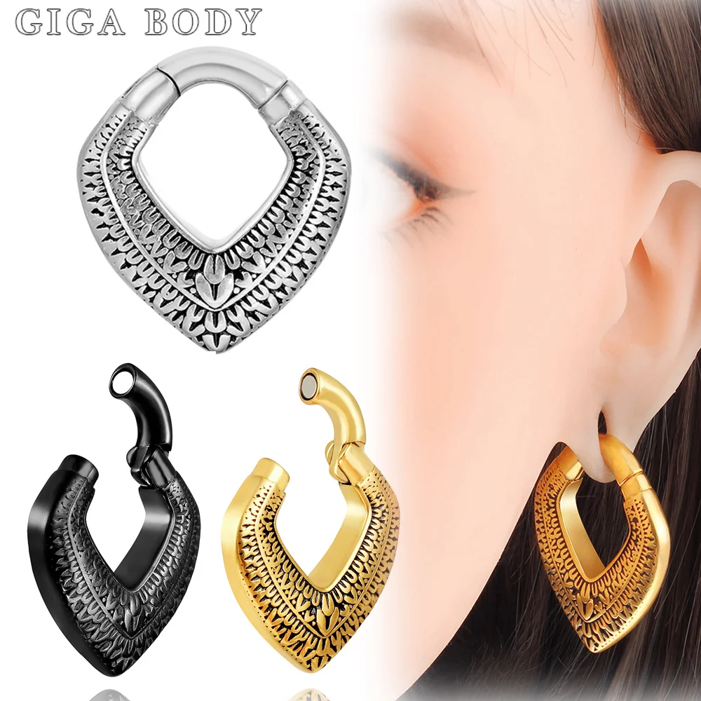 Ear Weights Stretch Ears Stainless Steel Body Jewelry Stainless