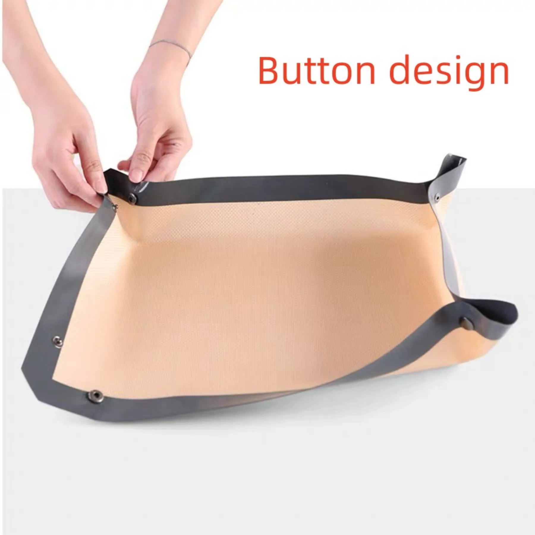 Thickened High-Temperature Resistant Macaron Cookies Roasted Chicken Grilled Fish Silicone Fiber Baking Tray Gift silicone baking tray