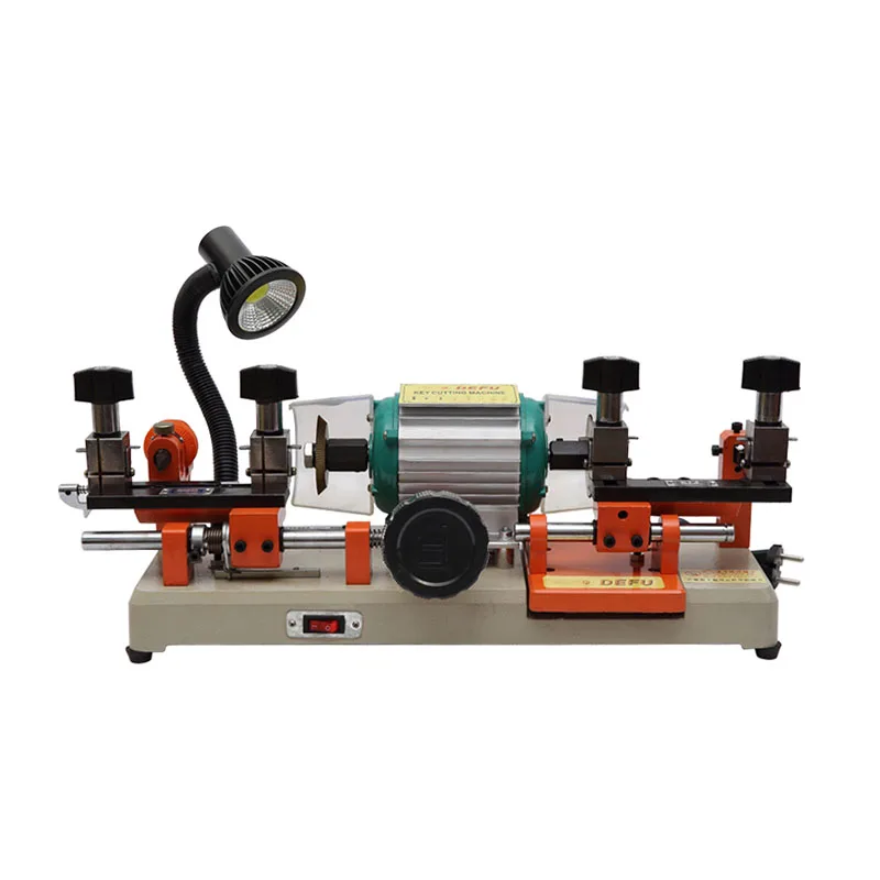 

Новинка, горизонтальный режущий станок для ключей 238BS, копировальная машина для ключей, машина для ключей с двойной головкой, распродажа слесарных инструментов 220 В/110 В