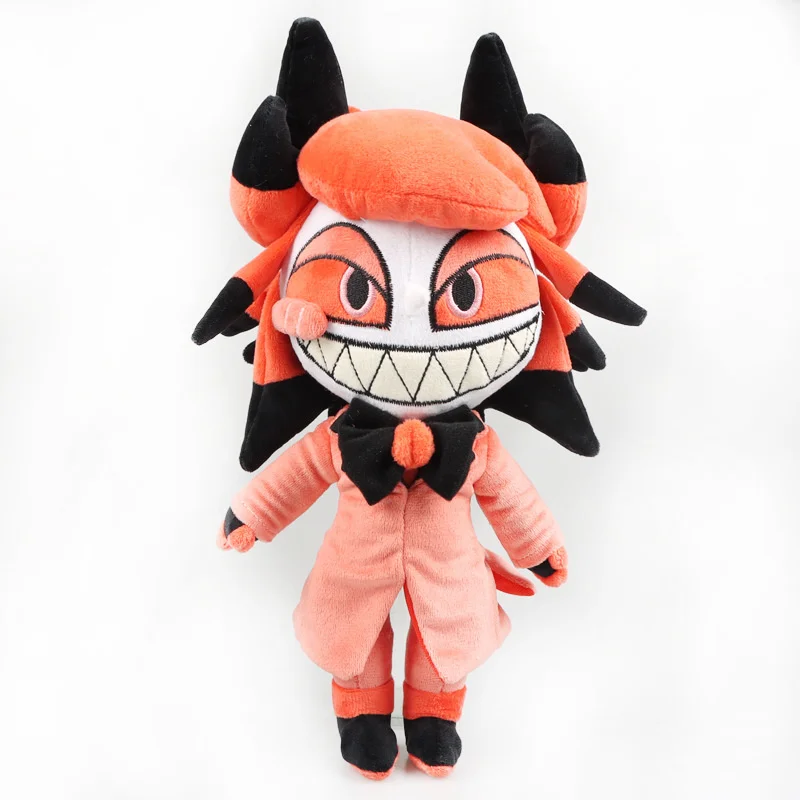 Plush Doll 30CM Alastor Plush Toys Hazbined Hotels Soft Animal Stuffed Doll Cute Plushie Figure Toys Hells Children Kids Christmas Gift