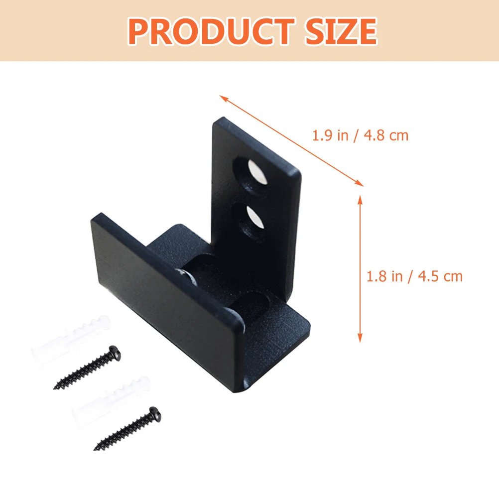 Carbon Steel Adjustable Floor Guide Wall Mount Swing Stop Doors Sliding Door Bottom Guide Barn Door Roller Stopper
