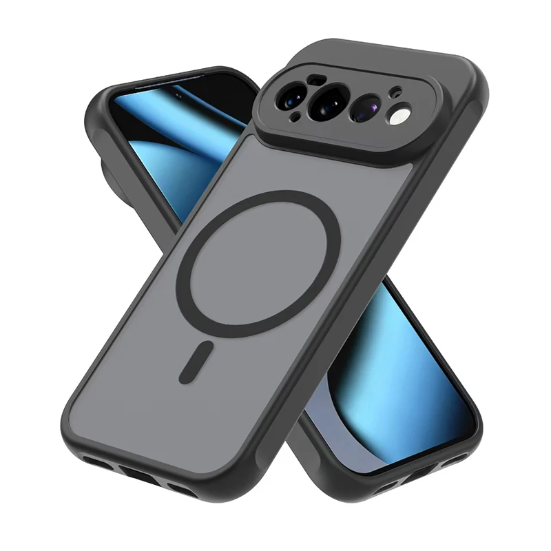 Durable Frosted Wireless Charging Phone Case - Shockproof and Simple Design