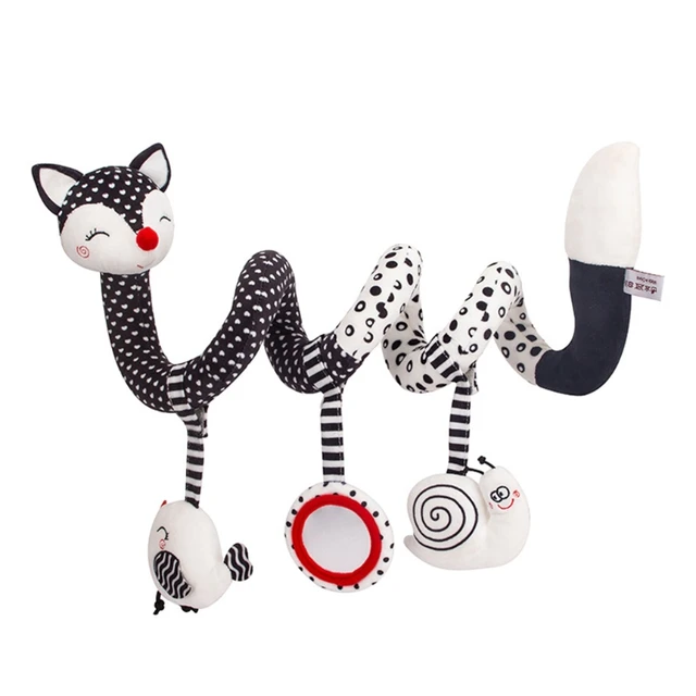 Baby Activity Spiral Stroller Car Seat Travel Lathe Hanging Toys Rattles Toy Hot 1