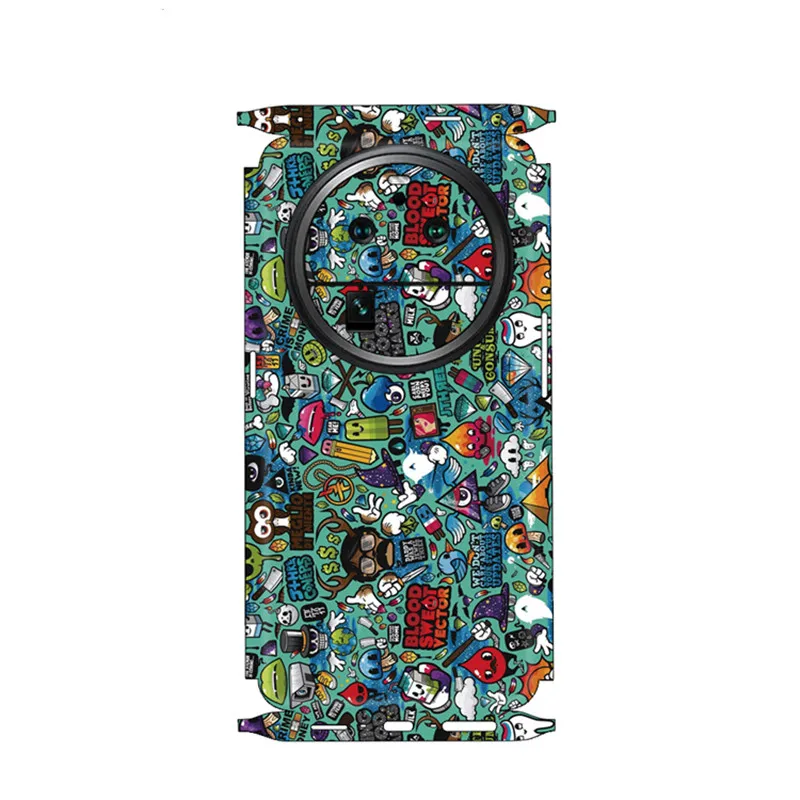 Full Cover 3M Film Per Oppo Find X6 Pro Film Custodie Decalcomania Pelle Aurora Cover Posteriore Protector Wrap Adesivi Ultra Sottili Trova X6