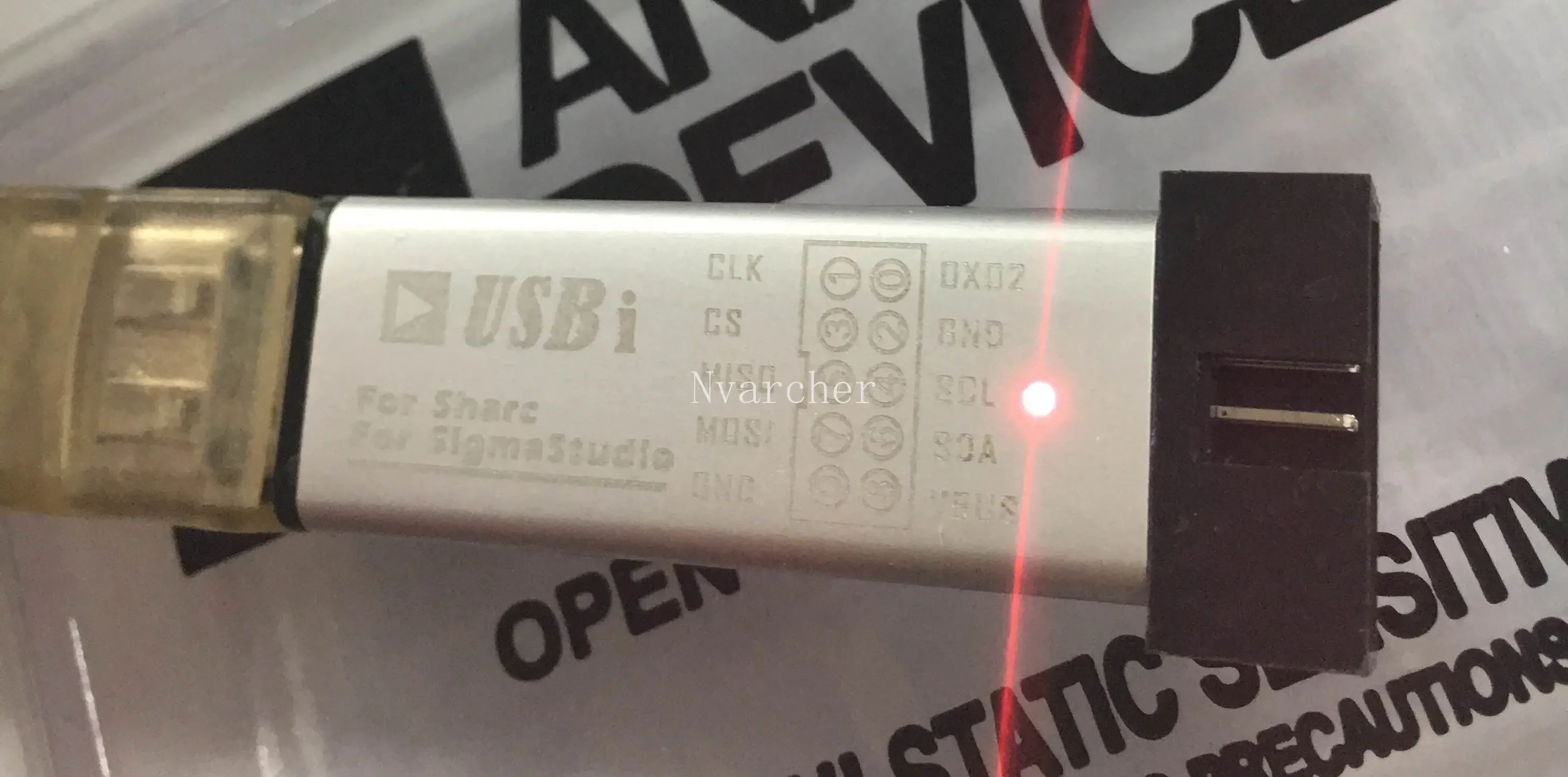 Nvarcher USBi ���ķ�����, ���� EVAL-ADUSB2EBUZ, ADAU1701