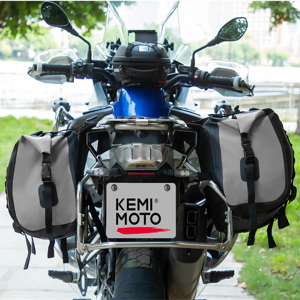 Borsa da moto borsa da sella impermeabile borsa da esterno in PVC