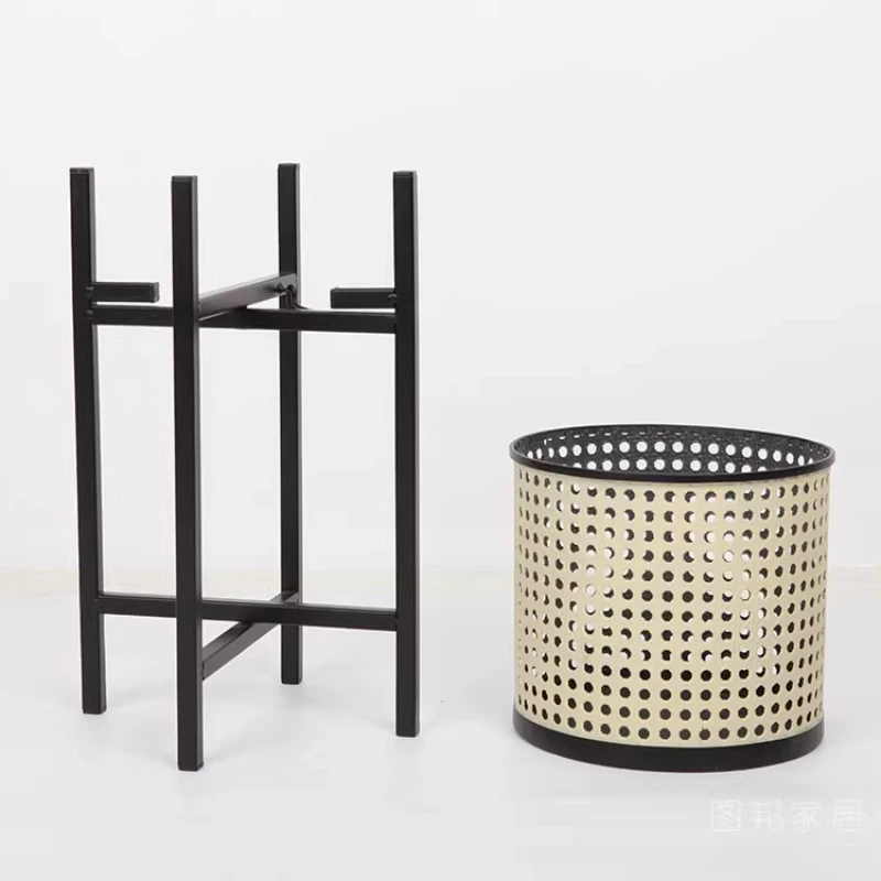 Minimalist Modern Foldable Plant Stand Metal Mesh Flower Shelf Multi-Level Green Plant Display Artistic Home Decor for Indoor