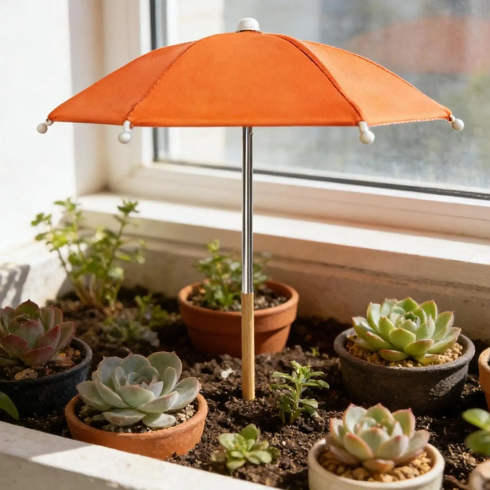 Plant Umbrella for Outdoor Plants Canopy Convenient Versatile Creative Sun Protection Parasol for Flowers Garden