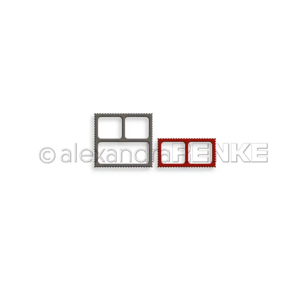 

Holiday Rectangle Border Metal Cutting Dies 2022 New Stencils Die Cut DIY Scrapbooking Album Paper Card Embossing
