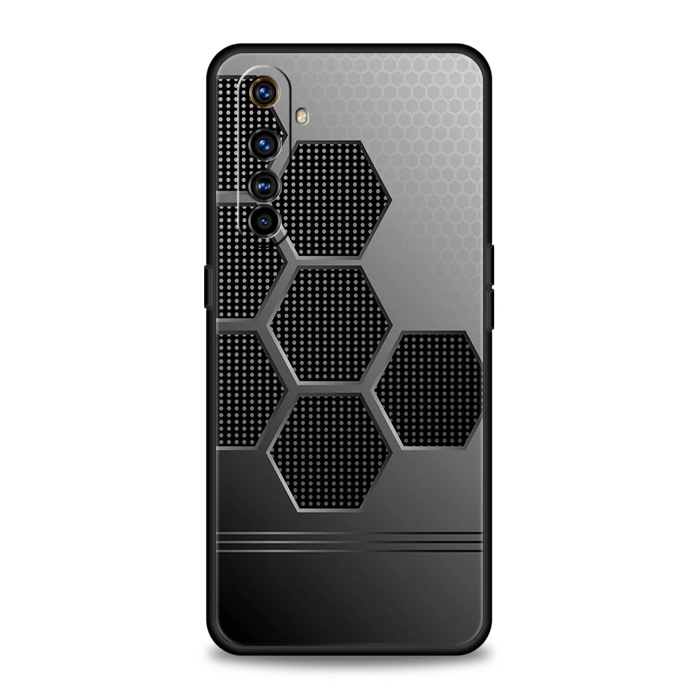 Stylish White Honeycomb Soft TPU Phone Case Cover