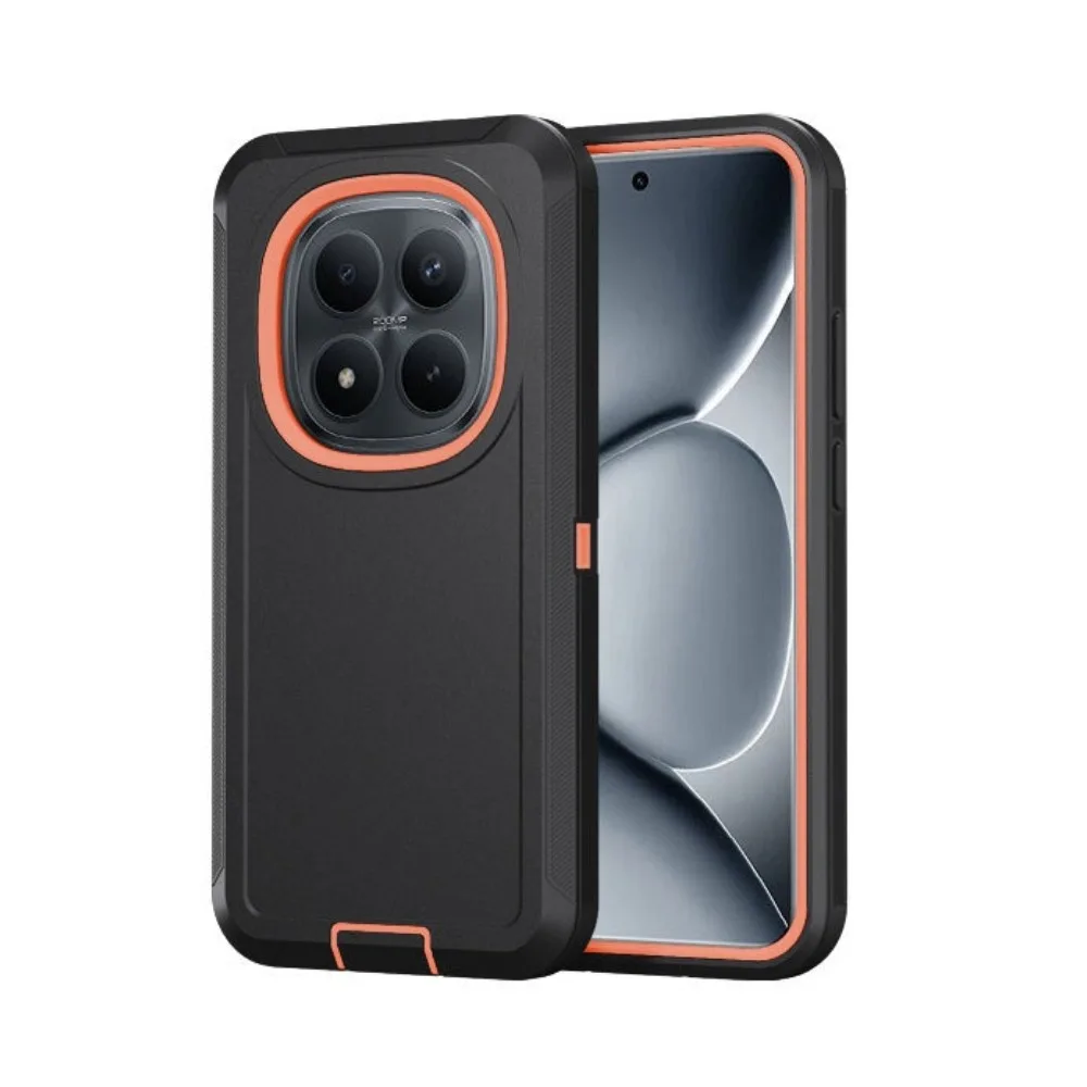 3-Layer Armor Defender Case - Heavy Duty Shockproof Cover in OTT Style