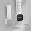 Automatic Dust-proof Toothpaste Dispenser Wall Mounted Stand Adults&Children Toothpaste Squeezer Holder Bathroom Accessories Set 3