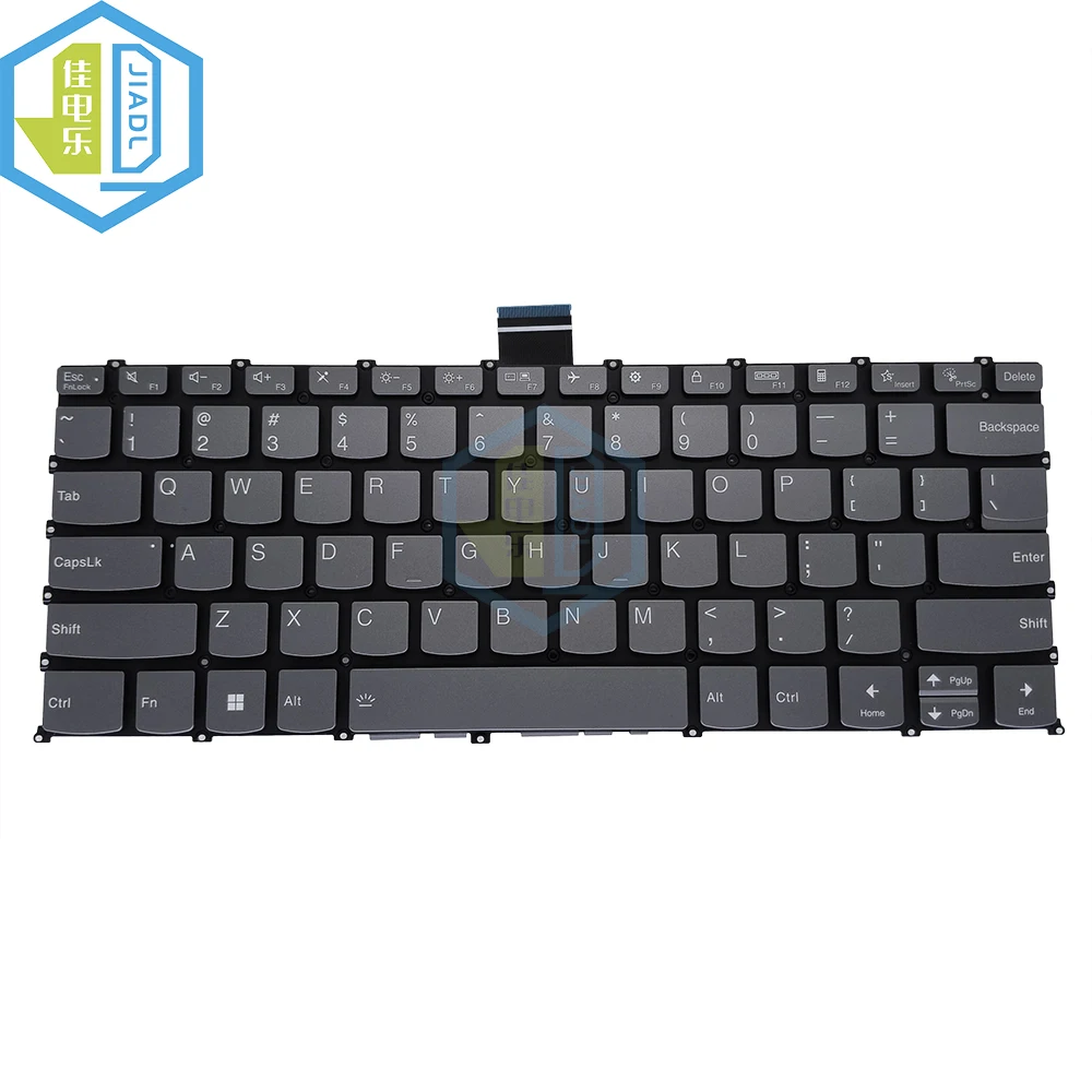 Notebook us Keyboard Luz de Fundo para Lenovo Ideapad Pro 514 14aph8 14arp8 14irh8 83am Sn21j76363 Ph4sxb-use us - Imagem 4