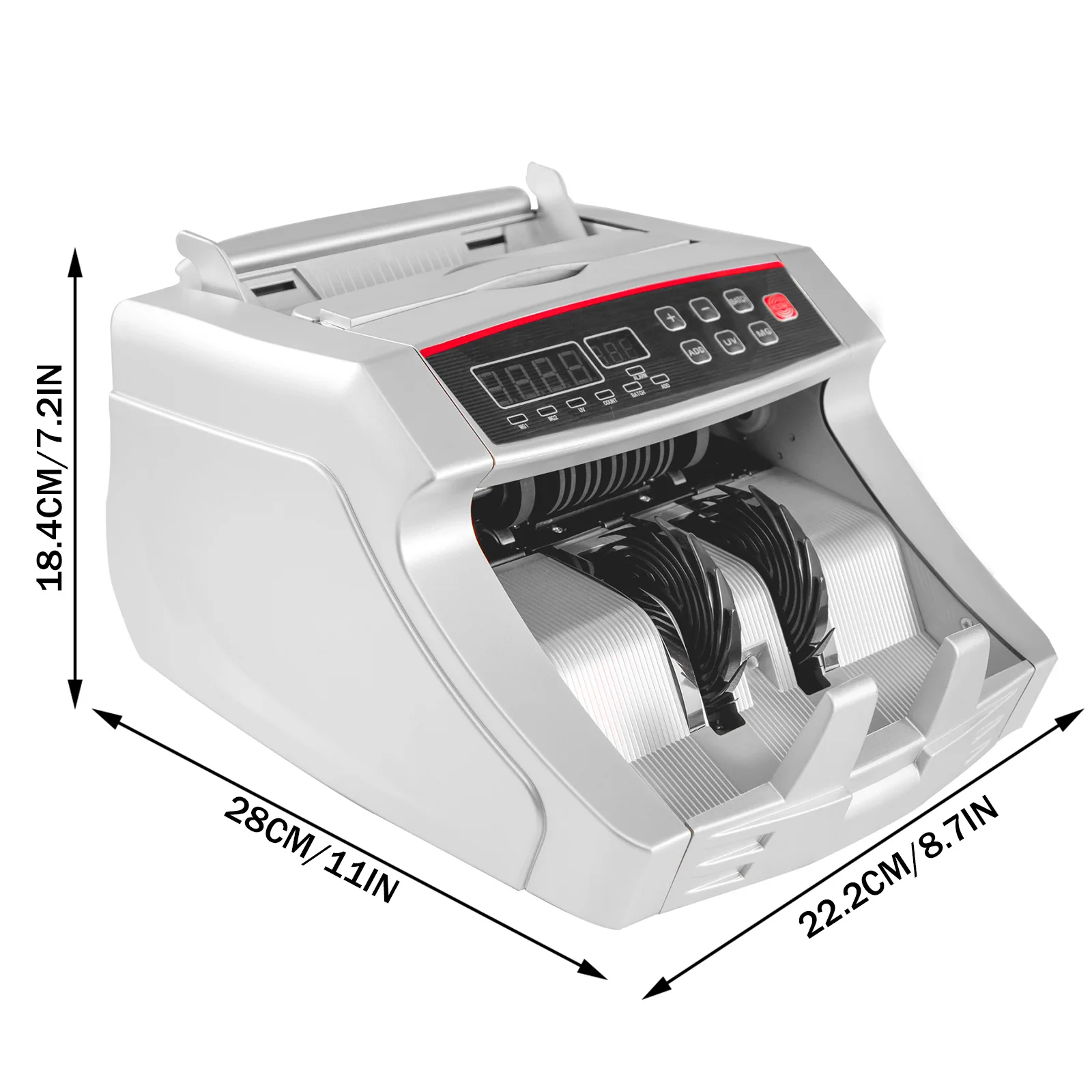 Faux Billets En Euros Mini-compteur D'argent Portable, Détection  Automatique D'argent Par Uv, Images Mg, Taille Et Épaisseur Du Papier De  Qualité - Contre De L'argent/détecteur - AliExpress