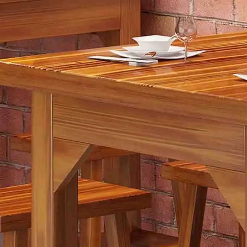 Coffee Modern Restaurant Table Balcon Corner Outdoor Space Saving Restaurant Table Industrial Makeup Mesas De Comedor Furniture